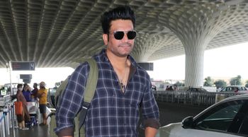 Sharad Kelkar, known for delivering powerful performances in shows and films, spotted at the airport!
