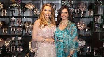 Iulia Vantur graces the launch of the bridal Pernia Jewellery pop-up show