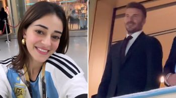 FIFA World Cup 2022: Ananya Panday has a beautiful fangirl moment with David Beckham