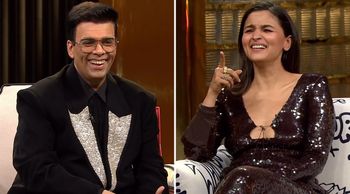 "Chi Chi", Alia Bhatt's Epic Reaction To THIS Question Of Karan Johar! 