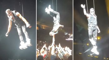 Akshay Kumar Makes Grand Entry Performing Aerial Stunts at the Atlanta leg of his 'Entertainers Tour' (Watch Video)