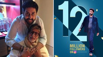Amitabh Bachchan CONGRATULATES Abhishek Bachchan As Hits 12 Million Followers On Instagram (View Tweet)