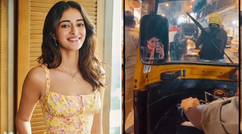 OMG! Ananya Panday's Surprising Move Of LEAVING Luxury Behind, Takes Mumbai By Storm With AUTO RIDE Picture! (View Pic)