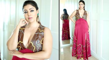 Debina Bonnerjee Morally HUMILIATED And BODY-SHAMED As She Poses In A CLEAVAGE HUGGING Outfit; Netizens Remind Her That She Has A 'Reputation To Hold Of Goddess Sita'