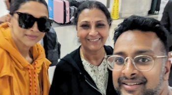 Fan posts picture with Deepika Padukone at the airport revealing how she interacted with his family