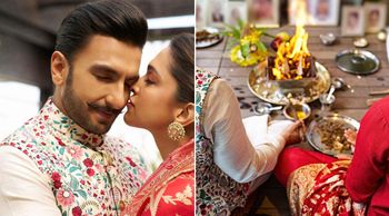 Inside Deepika Padukone And Ranveer Singh's Glittering Diwali Pooja!