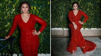Huma Qureshi looks SMOKING HOT for ITA Awards; see pictures! 