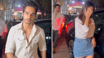 Check Out Ishaan Khatter Spotted With Rumoured Girlfriend Chandni Bainz For A Romantic Dinner Outing! (Watch Video)