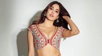 Janhvi Kapoor looks like an Indian Barbie in THIS blue-green Anita Dongre lehenga; Check out her pictures!