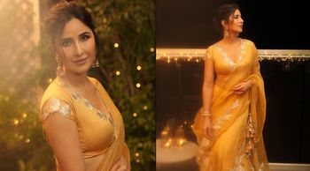 Katrina Kaif's Home Diwali Celebration In Golden Attire Will Make You Awestruck, See Pics!
