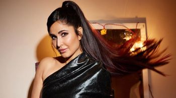 Katrina Kaif's sizzling black backless ensemble: A captivating moment in time