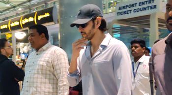Stylist star Mahesh Babu spotted at Hyderabad airport returning from Dubai; See More Insights!