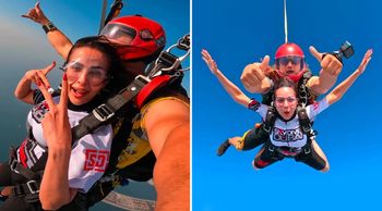 Watch: Malaika Arora's Thrilling Video As She Goes Skydiving At 48 Yrs Of Age