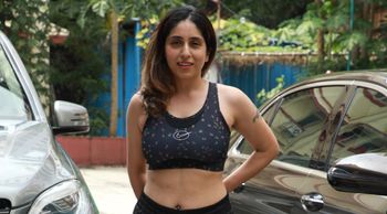Neha Bhasin Seen After Workout In Bandra