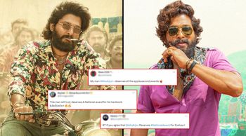 Allu Arjun's Performance As Pushpa Raj Creates Buzz Among Fans; Netizens Say, He DESERVES A National Award! (View Tweets)