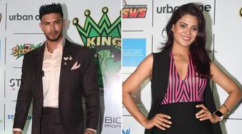 Sahil Khan and Kashish Rajput attends the KING MASS CLASSIC Bodybuilding Championship inaugural announced by MASS