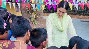 Sara Ali Khan celebrates Sushant Singh Rajput’s birth anniversary in an NGO; shares on Instagram; Watch the reel here!