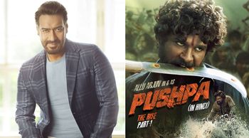 Ajay Devgn unveils the Hindi trailer of Allu Arjun’s pan-India film Pushpa: The Rise