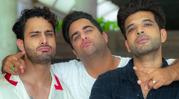 Karan Kundrra reunites with his Bigg Boss 15 buddies Umar Riaz and Rajiv Adatia