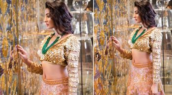 Nora Fatehi is the golden girl and it literally shows in this photo