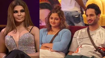 Bigg Boss 15: Rakhi Sawant sees Rashami Desai and Umar Riaz hugging; asks Devoleena Bhattacharjee if she knew about their affair