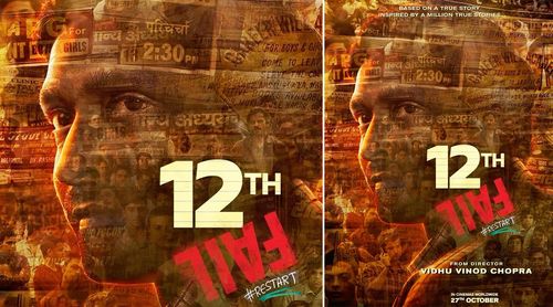 Vidhu Vinod Chopra Films unveils the brand new motion poster of 12th Fail! Trailer to be out tomorrow