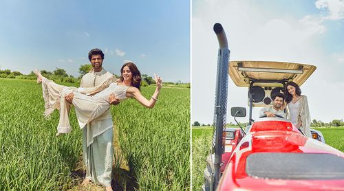 Liger stars Vijay Deverakonda and Ananya Panday takeover Chandigarh in Punjabi style as they promote their film