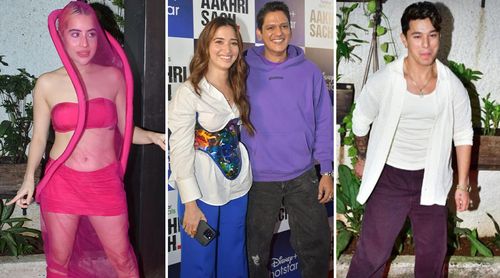 Aakhri Sach: From Tammanah Bhatia, Vijay Verma To Uorfi Javed, Pratik Sehajpal; Celebs Who Attended Preeti And Neeti Simoes Screening