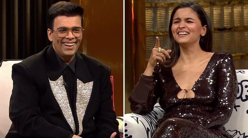 "Chi Chi", Alia Bhatt's Epic Reaction To THIS Question Of Karan Johar! 
