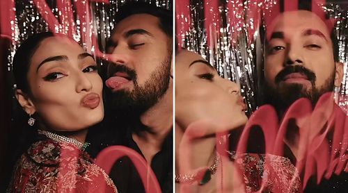 KL Rahul can’t stop kissing & hugging his wife Athiya Shetty in THIS after-party video from their wedding; See now!