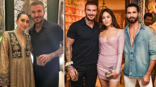 Karisma Kapoor To Shahid Kapoor; Bollywood Stars Poses With David Beckham