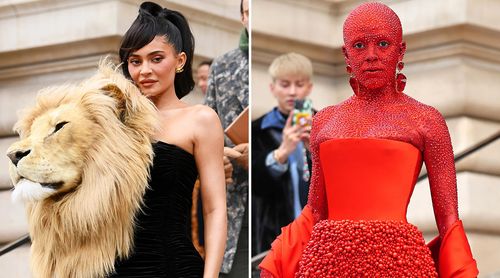 Kylie Jenner and Doja Cat FUSES Fashion and Art at Schiaparelli Paris show; Check out their outfit! 