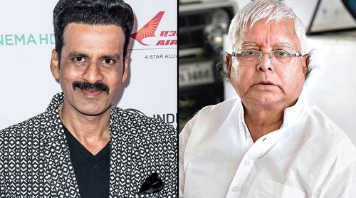 Manoj Bajpayee and Laloo Yadav, together on film set. Here’s what took place 