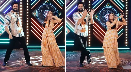 The Great Indian Family: Vicky Kaushal Shakes A Leg With Bigg Boss OTT 2 Fame Manisha Rani On His New Song ‘Kanhaiya Twitter Pe Aaja’ (Watch Video)