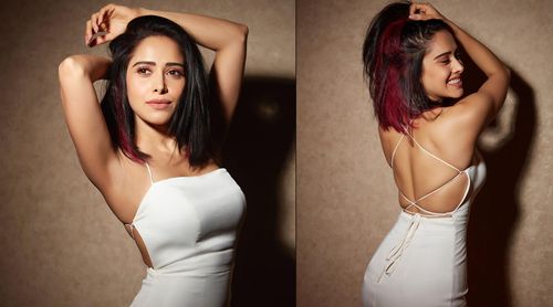 Nushrratt Bharuccha sizzles in a white body-con dress! Check out the pics here