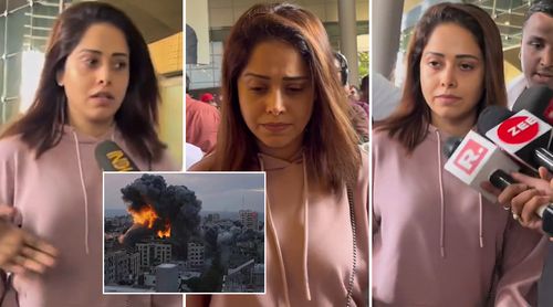 Nushrratt Bharuccha Looks TRAUMATIZED After Safely Returning To Mumbai Amidst Israel-Palestine War Conflict! (Watch Video)