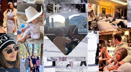 Priyanka Chopra's gathered memories with hubby Nick Jonas and baby Malti Marie from a holiday in Aspen; Check VIDEO!
