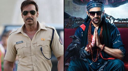 Singham 3 V/s Bhool Bhulaiyaa 3: Ajay Devgn’s 'Bajirao Singham' And Kartik Aaryan’s 'Rooh Baba' To CLASH In Theatres In Diwali 2024!