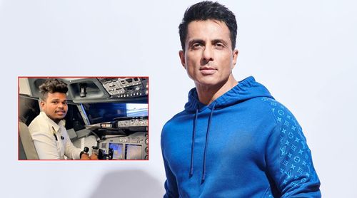 WOW! Sonu Sood Makes Dream Come True Of An Airline Cleaner, HELPS Him To Become A Pilot! (Details Inside)