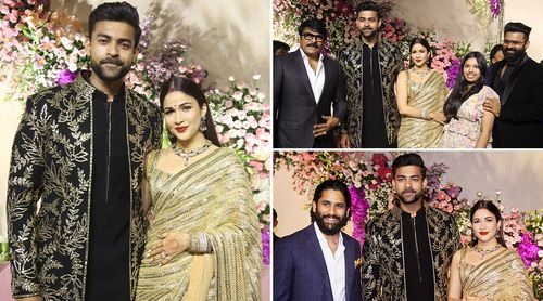 Videos From Varun Tej And Lavanya Tripathi’s Wedding Reception Take Over The Internet!