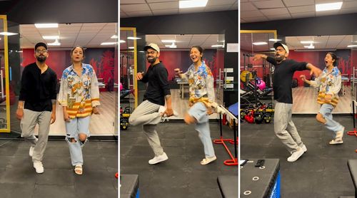 Virat Kohli Loses Balance, Fails MISERABLY As He Grooves With Anushka Sharma To A Punjabi Music Number! (Watch Video)