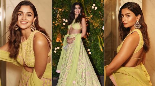 Alia Bhatt slayed in this gorgeous outfit she wore at Anushka Ranjan and Aditya Seal’s wedding