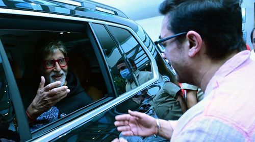 Amitabh Bachchan crosses paths with Aamir Khan after spending time with Prabhas and Dulquer Salmaan