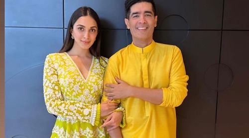 Find out how much Kiara Advani's sharara outfit from Karan Johar's Diwali Pooja cost