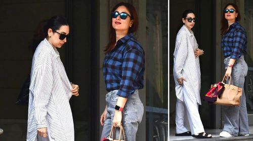 Kareena Kapoor and Karisma Kapoor give major FASHION and SISTER GOALS!! Read on for their style sense!