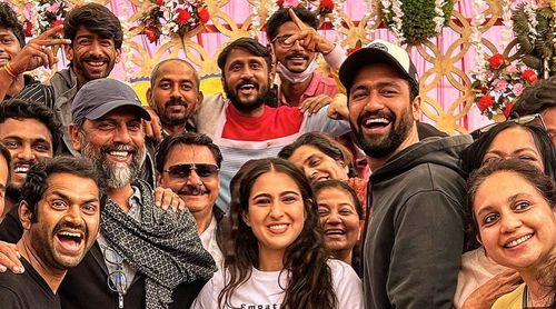 Vicky Kaushal & Sara Ali Khan wrap up their next