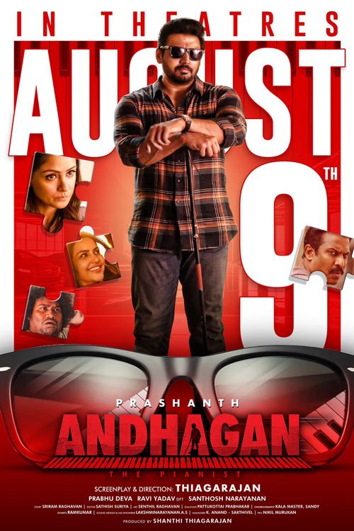 Poster for Andhagan The Pianist