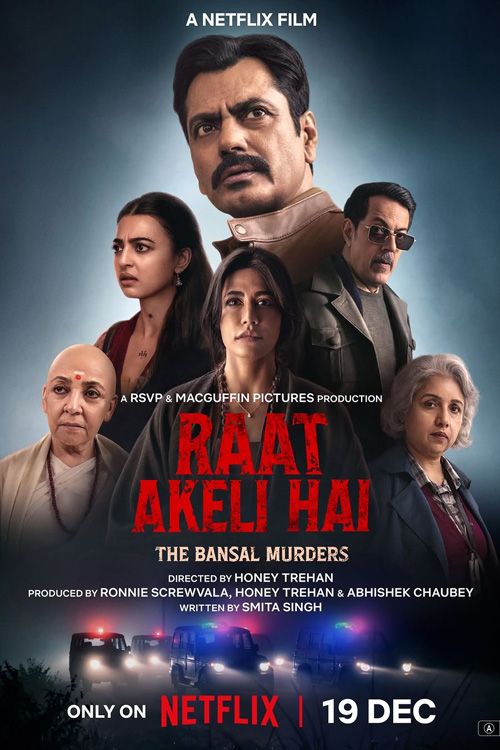 Poster for Raat Akeli Hai: The Bansal Murders