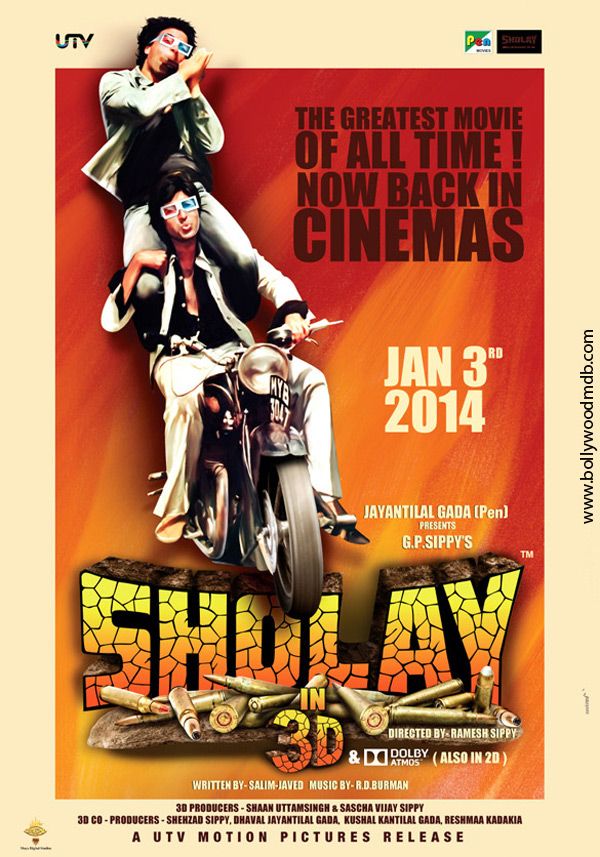 Poster for Sholay