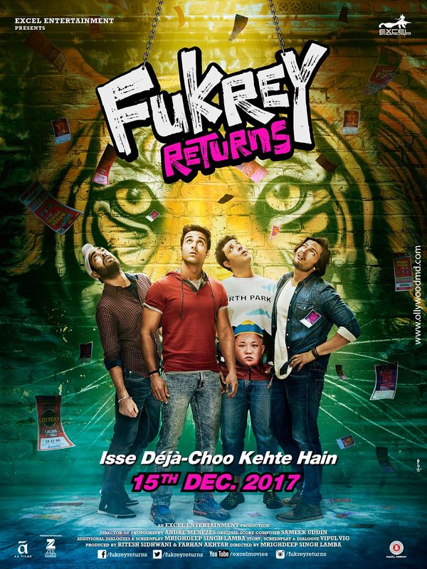 Poster for Fukrey Returns